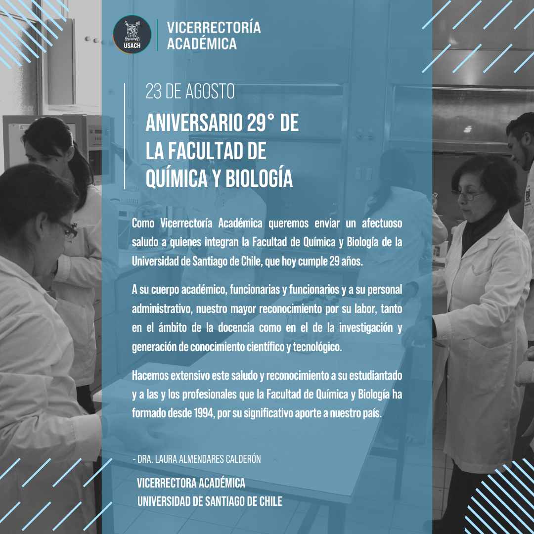 Aniversario 29° de Facultad de Química y Biología